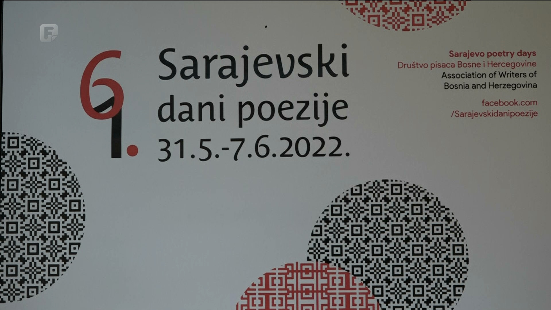 Svečano otvoreni 61. sarajevski dani poezije